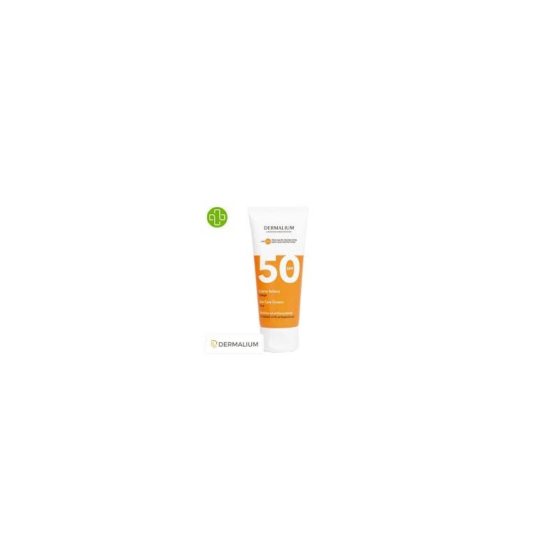 DERMALIUM CR SOLAIRE PEAUX SENSIBLES GRASSES SPF50 50ML