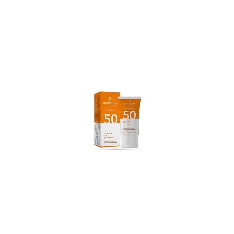 DERMALIUM CR SOLAIRE PEAUX SENSIBLES SECHES SPF50 50ML