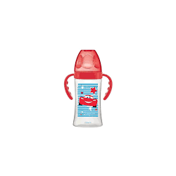 DODIE BIB INI +270ML ANSES CARS ROUGE+ 6 M TÉT RONDE 3 VIT D2