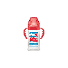 DODIE BIB INI +270ML ANSES CARS ROUGE+ 6 M TÉT RONDE 3 VIT D2