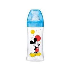 DODIE BIB INS+ 330ML MICKEY BLEU +6 M TET RONDE 3 VIT D3