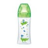 DODIE BIB SENS+ 330ML VERT DINOSAURE +6 M TÉT PLATE D3