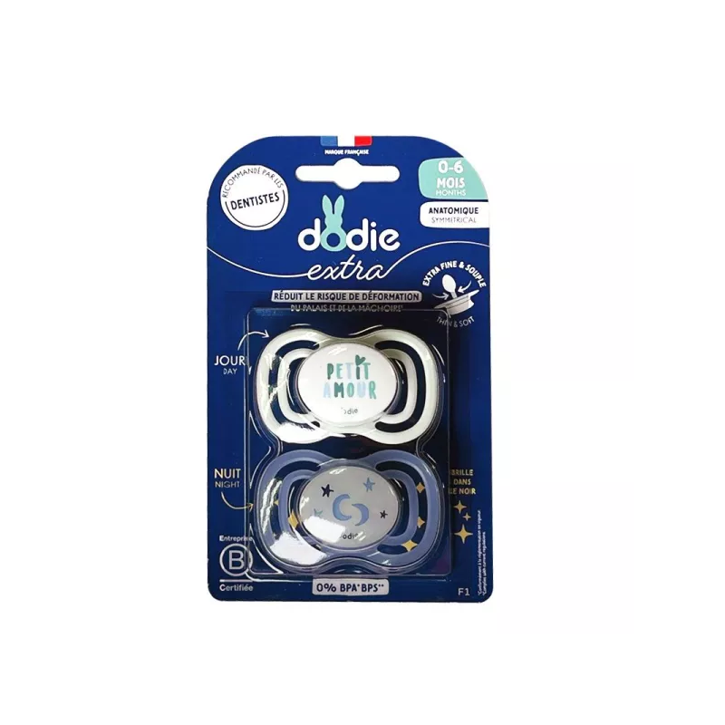 DODIE SUC 0-6MOIS DUO EXTRA FINE JOUR NUIT F1 2358