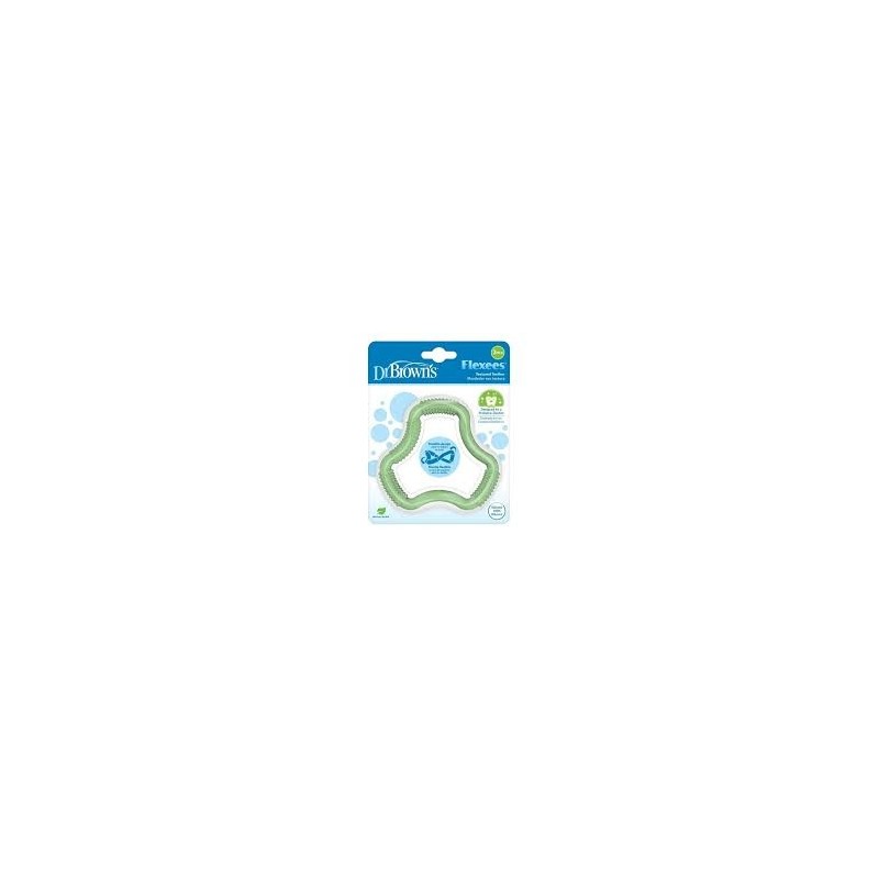 DR BROWNS ANNEAU DE DENTITON FLEXEES VERT 3M+(TE109-INTL)