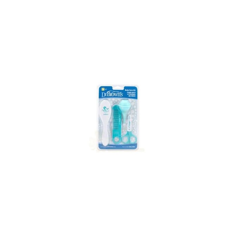 DR BROWNS Baby Care Kit (Brush, Comb, mouche bb, coupe ongles)