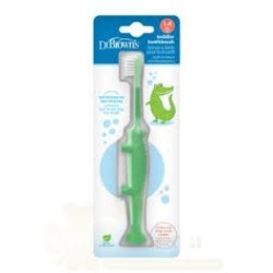 DR BROWNS brosse à dents crocodile 1-4ans