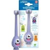 DR BROWNS Brosse à dents monstre violet paquet de 1