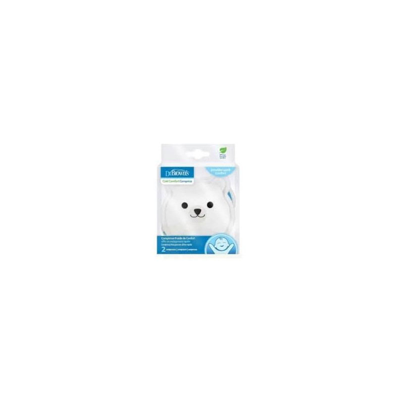 DR BROWNS Compresse froide paquet de 2