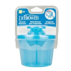 DR BROWNS Distributeur lait en poudre Blue