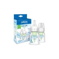 DR BROWNS PACK 2 bib anti-colique en verre pour prématuré