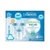 DR BROWNS Pack cadeau bleu (2x270ml,1x150ml,1brosse,1ann-denti,1sucette, 2brst)