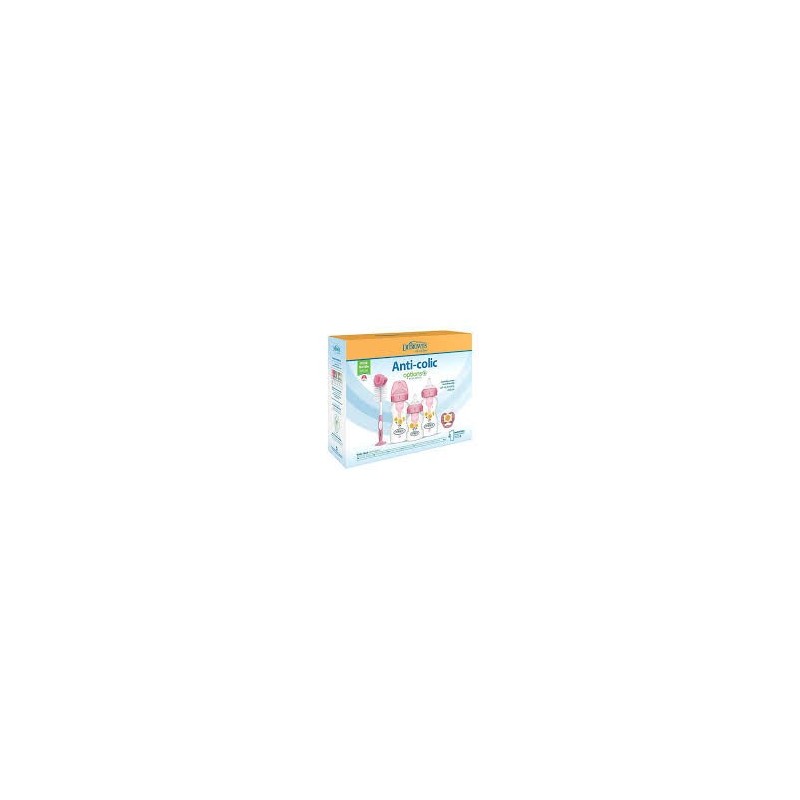DR BROWNS Pack cadeau PINK(2x270ml,1x150ml,1brosse,1ann-denti,1sucette, 2brst)