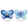 DR BROWNS PreVent BUTTERFLY SHIELD sucette - Stage 1, Blue, 2-Pack