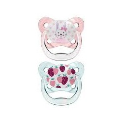 DR BROWNS PreVent BUTTERFLY SHIELD sucette - Stage 1, rose, 2-Pack