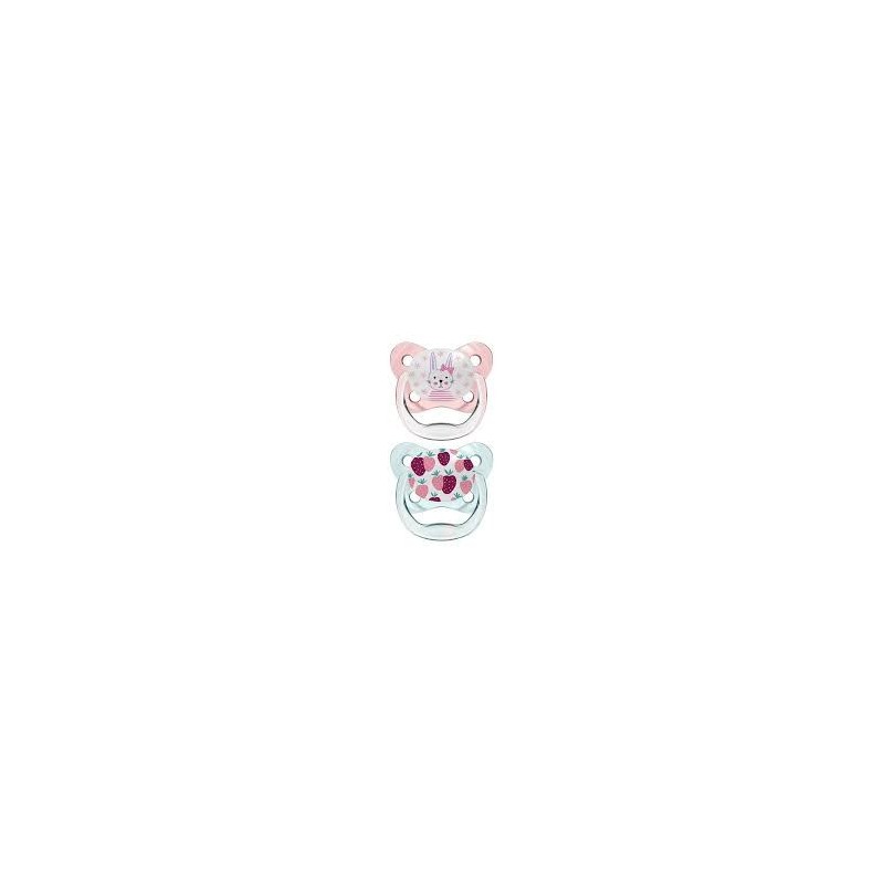 DR BROWNS PreVent BUTTERFLY SHIELD sucette - Stage 1, rose, 2-Pack
