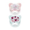 DR BROWNS PreVent BUTTERFLY SHIELD sucette - Stage 2, rose, 1-Pack