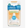 DR BROWNS Tétines Cole large L2 (3mois+) pack de 2