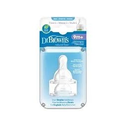 DR BROWNS Tétines Transition à bec Cole large  pack de 2