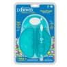 DR BROWNS Travel Fresh™ bol et cuillère à couvercles