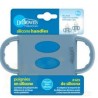 DR BROWNS w-n silicone handles , blue