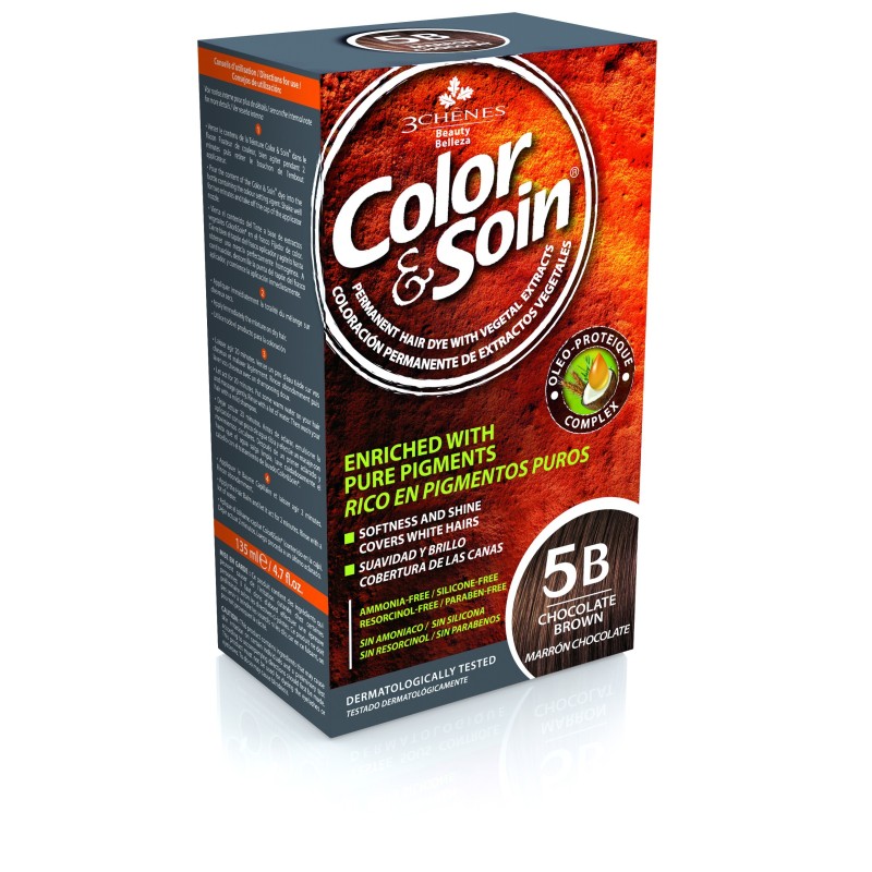 3 CHENES COLOR & SOIN 5B MARRON CHOCOLAT