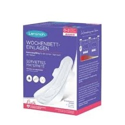 LANSINOH SERVIETTES MATERNITE L 10U