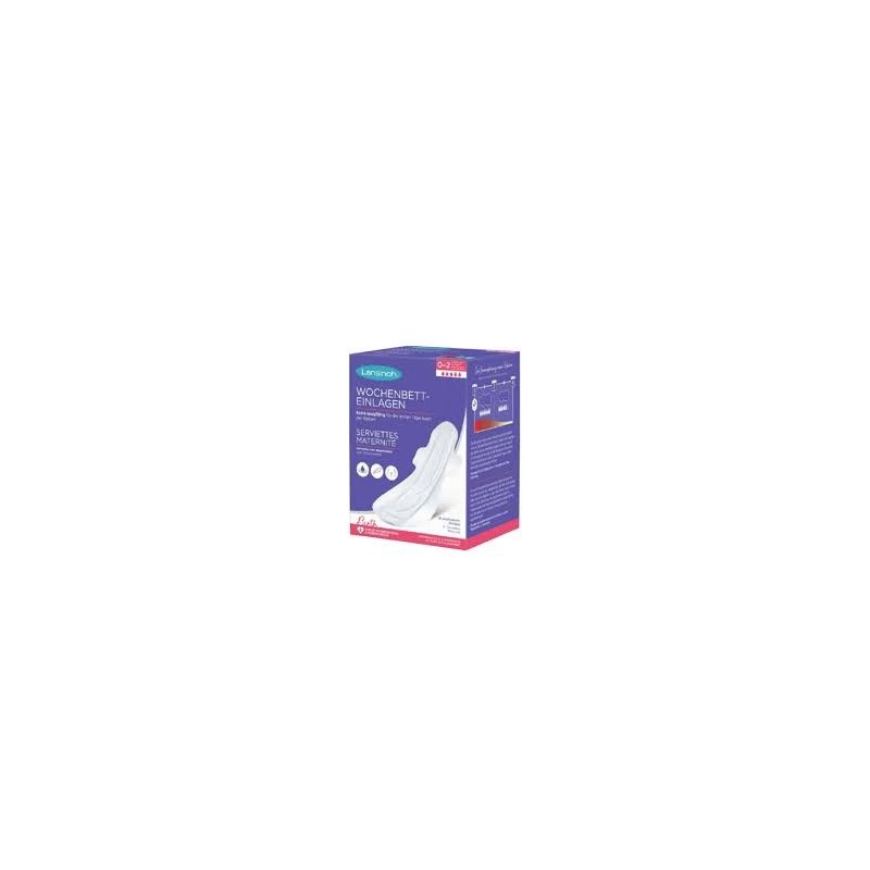 LANSINOH SERVIETTES MATERNITE L 10U
