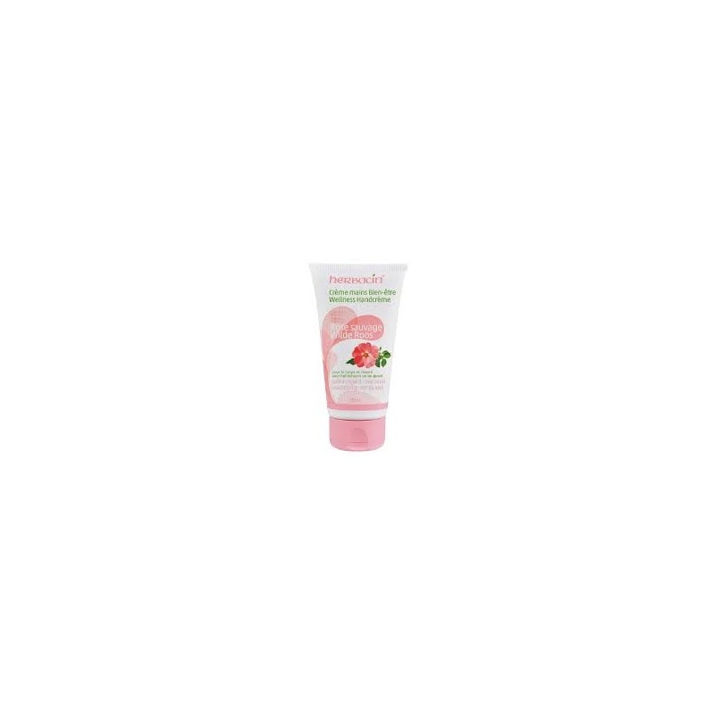 HERBACIN CRÈME MAINS LA ROSE - HAND CREAM WILD ROSE- TUBE PE 75 ML