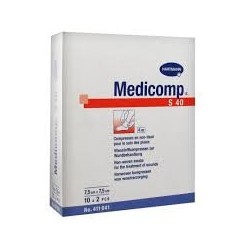 HRTM MEDICOMP S40 COMPRESSE NONTISSÉ NON STÉRILES 7,5*7,5CM