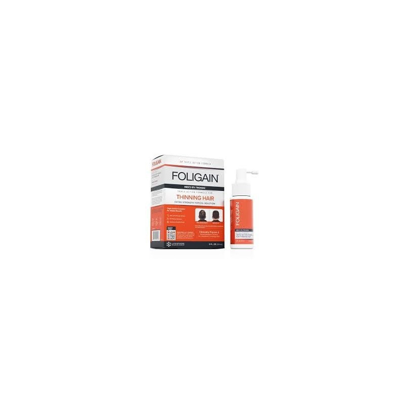 FOLIGAIN TRIPLE ACTION LOTIN TRIOXIDIL 10% HOMME