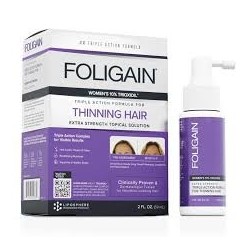 FOLIGAIN TRIPLE ACTION LOTIN TRIOXIDIL 10% FEMME