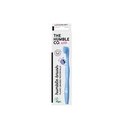 HUMBLE BROSSE A DENTS POUR ENFANTS BLEUE A BASE DE PLANTES