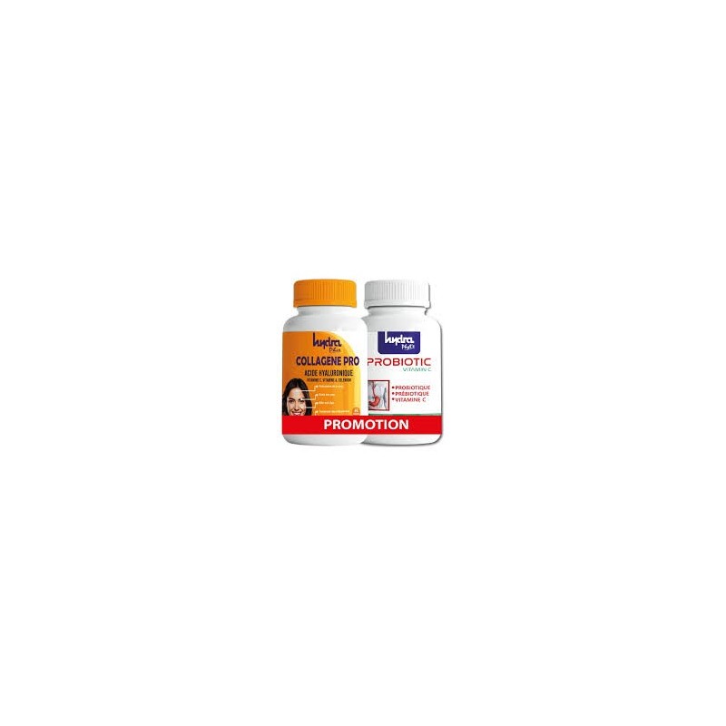 PACK HYDRA PLUS COLLAGENE PRO 60gelules+PROBIOTIC