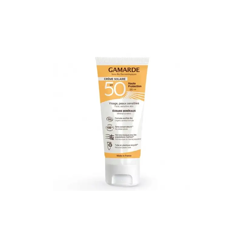 GAMARDE CREME SOLAIRE SPF50+ TOUCHER SEC 40ml