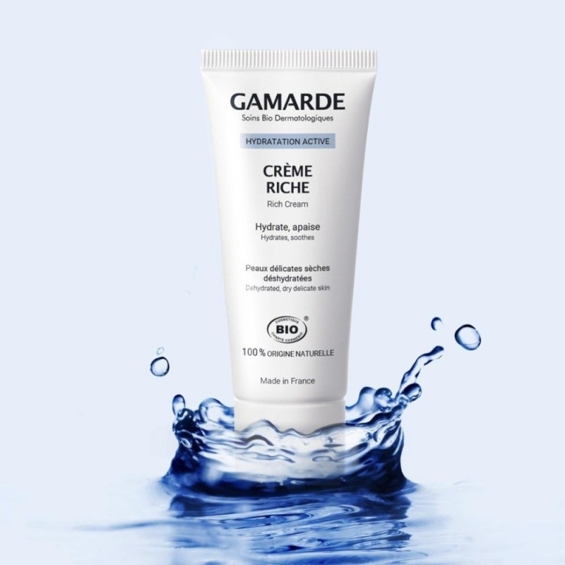 GAMARDE CREME HYDRATANTE RICHE ACTIVE Tube 40 g