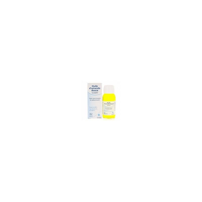 GILBERT HUILE D'AMANDE DOUCE SOIN NOURRISANT ET ADOUCISSANT 60ML