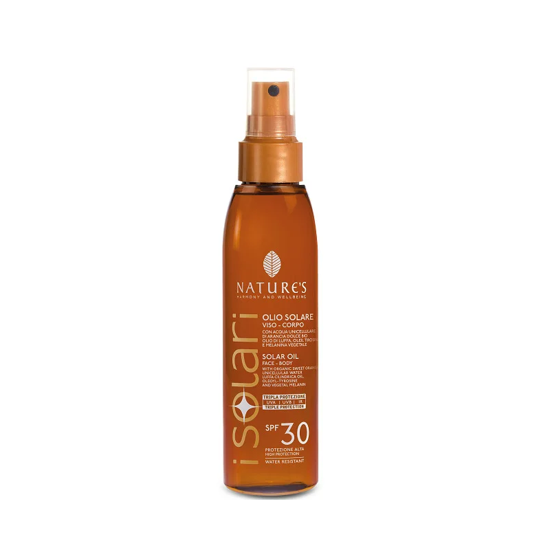 ISOLARI Huile Solaire Visage et Corps SPF30  150ml