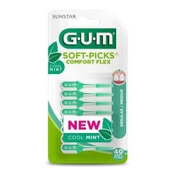 GUM Soft Pick Confortflex Menthole Med40