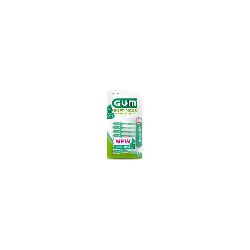 GUM Soft Pick Confortflex Menthole Med40