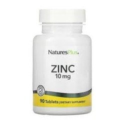 Natures Plus Zinc 10mg 90 Tbs