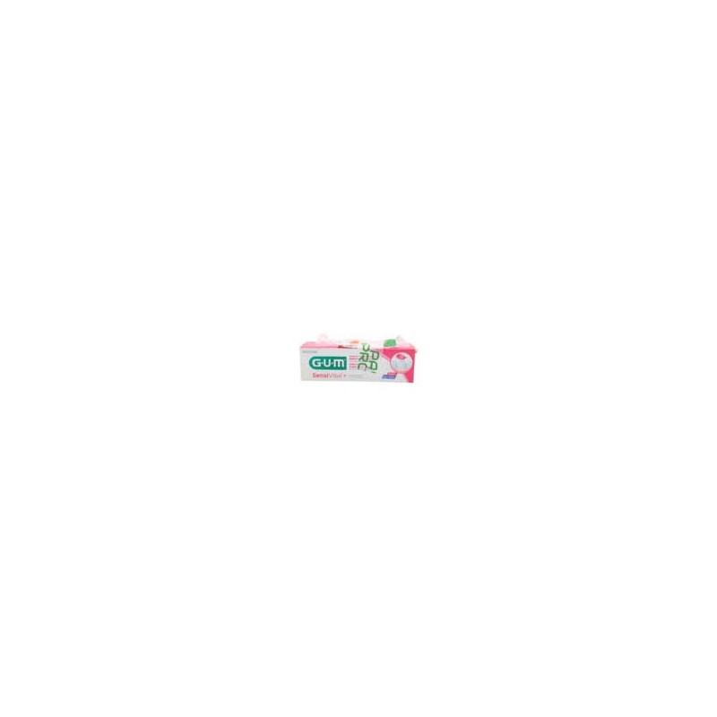 GUM PACK SENSIVITAL DENT 75ML+BROSSETTE 1314 GRATUITE