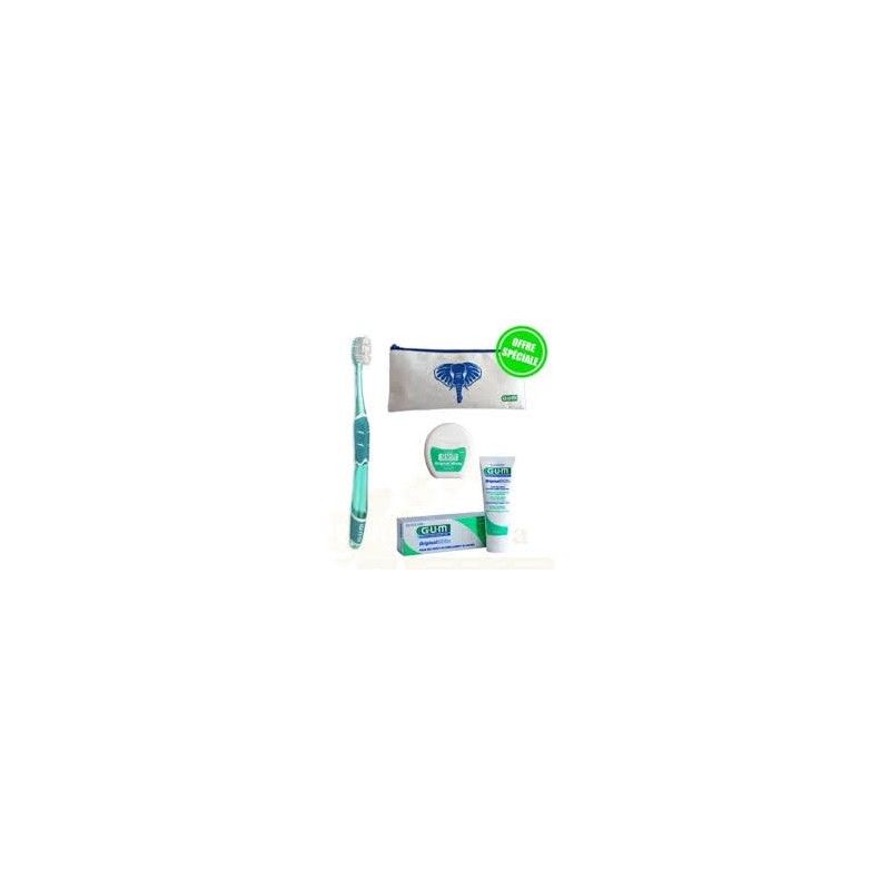 GUM PACK BLANCHEUR ORIGINAL DENT+BAD+SOFT PICK+TROUSSE