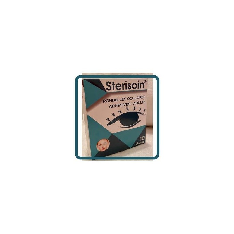 STERISOIN RONDELLES OCULAIRES ADHESIVE ADULTES BTE/10