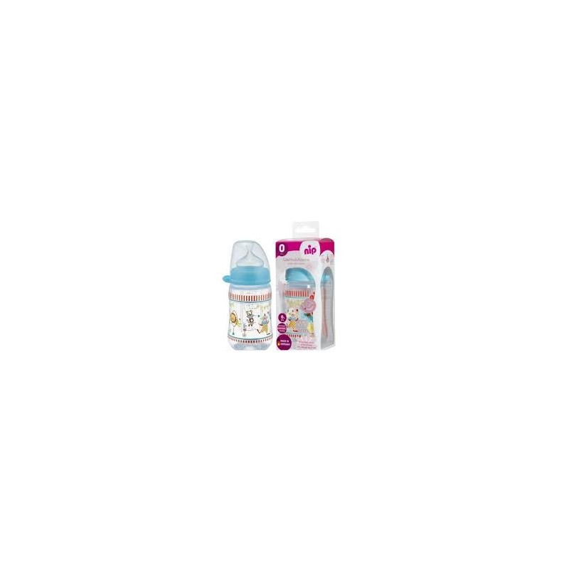 NIP Biberon Cou Large 260 ml Fille BPA 0%