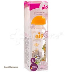 NIP Biberon PP Trendy Fille 250 ml BPA 0%