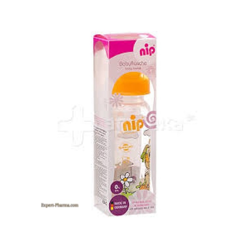 NIP Biberon PP Trendy Fille 250 ml BPA 0%