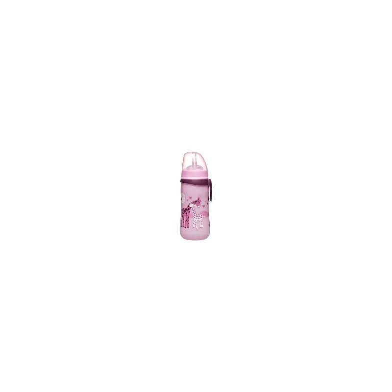 NIP STRAW CUP FILLE 12M+330 ml BPA 0%
