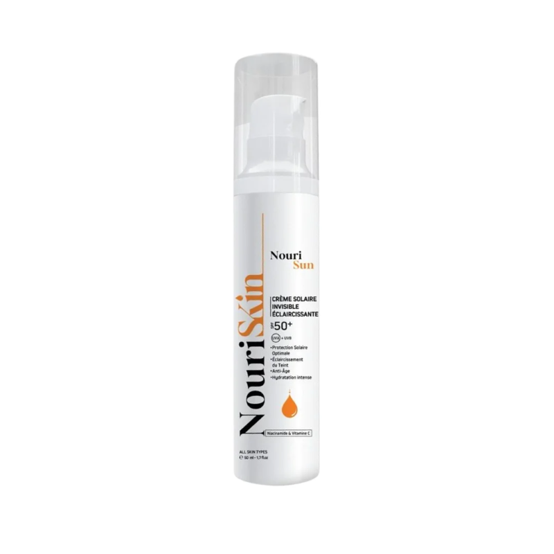 NOURISKIN CR SOLAIRE INVISIBLE ECLAIRCISSANT SPF50+50ML