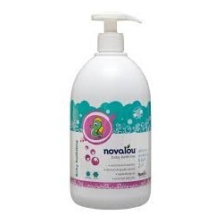NOVALOU BABY 2 en 1 GEL LAVANT DOUX COURP ET CHEUVEUX 1L