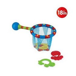 NUBY  JOUET DE BAIN 25-ID6142 (FILET POUR LE BAIN AVEC 4 JOUETS) +18 MOIS